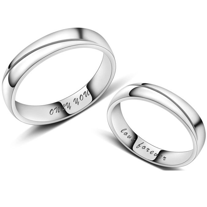 Nhẫn đôi Bạc Hiểu Minh nc141 những điều giản đơn
