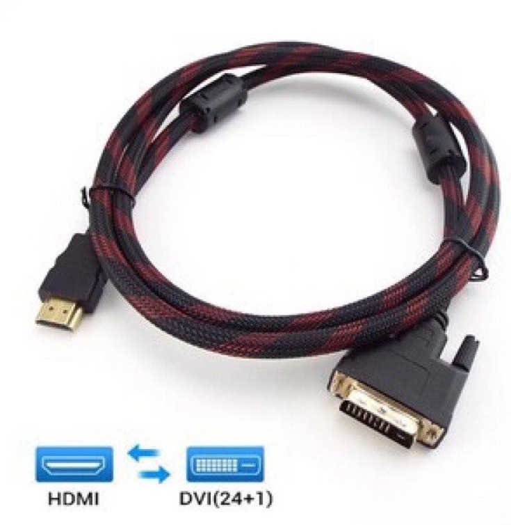 Cáp chuyển 2 chiều DVI sang HDMI (24+1)