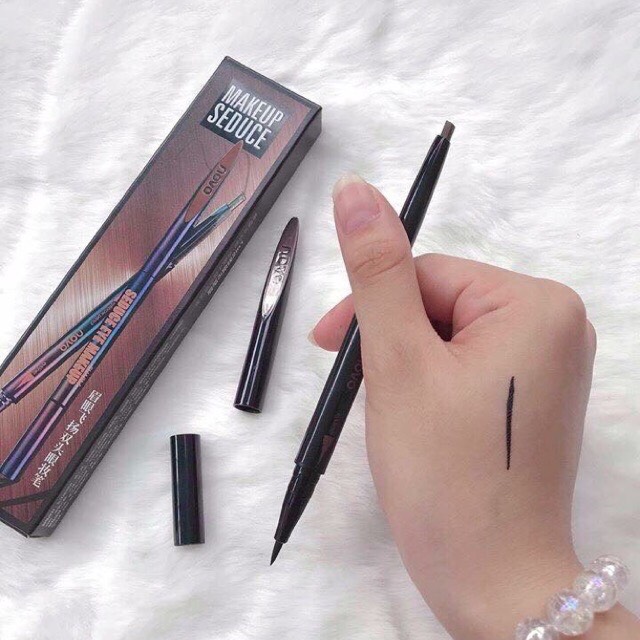 [HCM]Chì kẻ mày 2in1 NoVo Makeup (kẻ mày + kẻ mắt ..