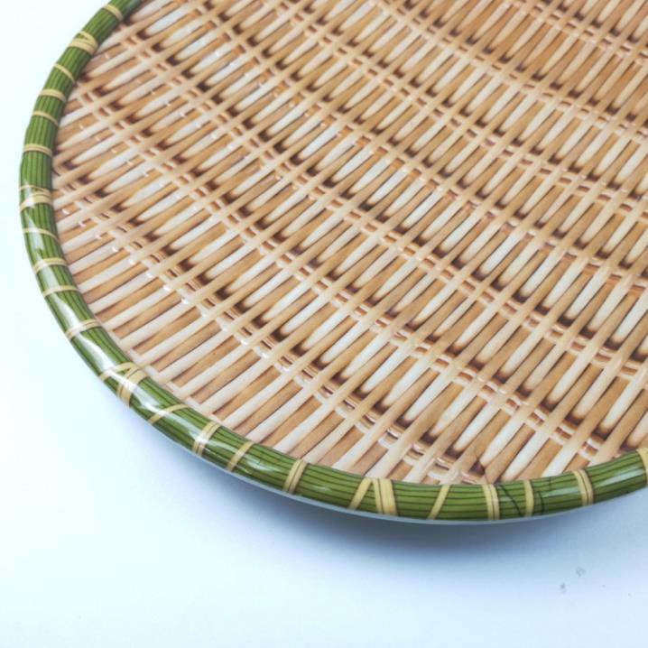 Đĩa Mẹt Phíp , Đĩa Phíp Giả Mây Tre Đan (Hàng Đẹp)
