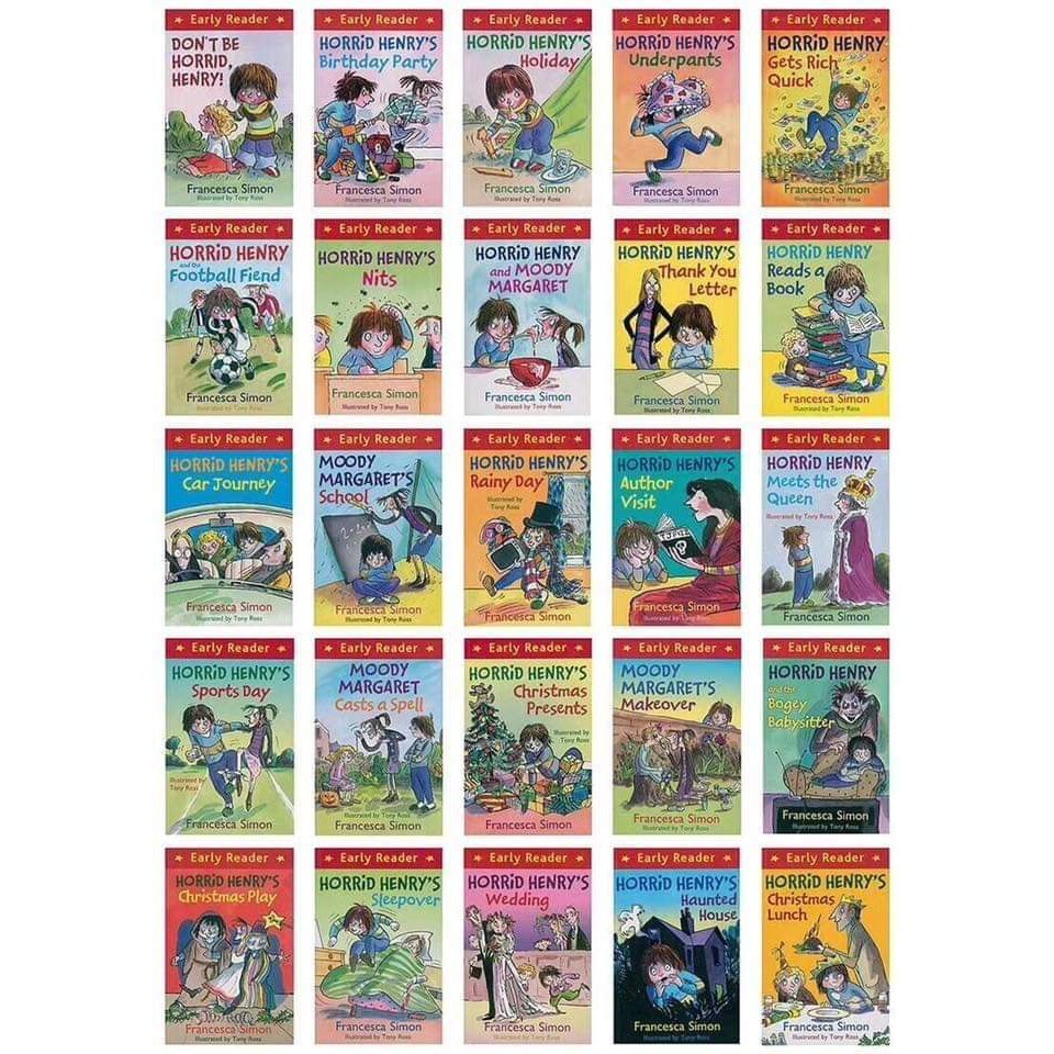 Black and White Print 25Q - Horrid Henry + Mp3 File - No Box No Box