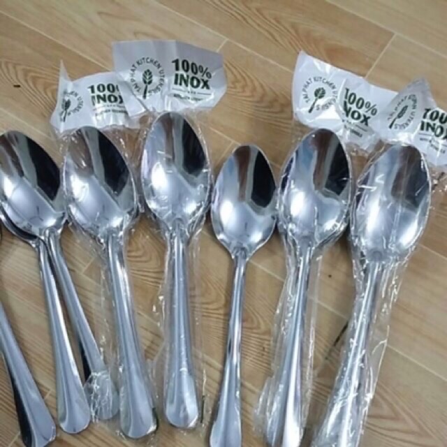 🍽️ Set 10 Cái Muỗng, Nĩa inox (Đủ Các Loại)