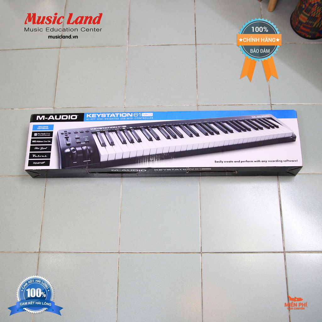 Đàn Midi Controller M-Audio Keystation61 MK3 – Chính Hãng