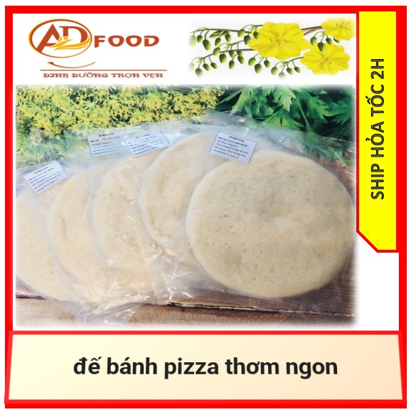 đế bánh pizza đã nướng sơ size 14