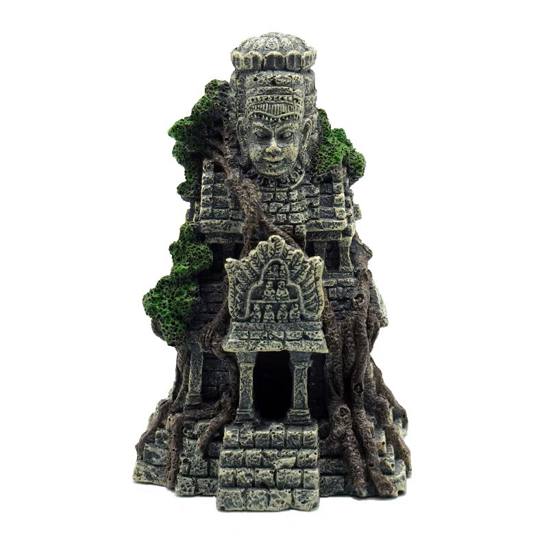 Trang Trí Hồ Cá Chùa Angkor Wat Mini