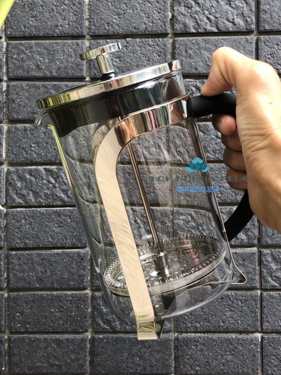 [HCM][ Lock&Lock ] Bình Pha Trà Cafe French Press Lock&Lock 800ml - LLG018 LLG019