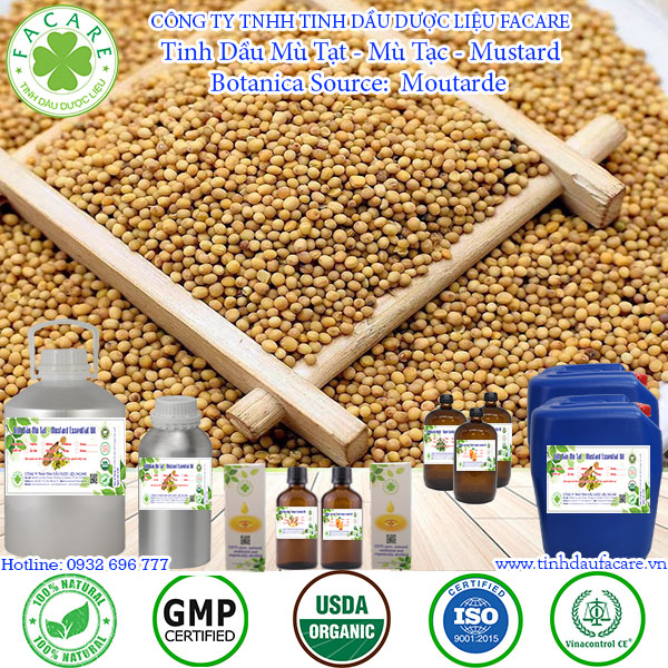 Tinh dầu Mù Tạt Mustard essential oil - 10ml