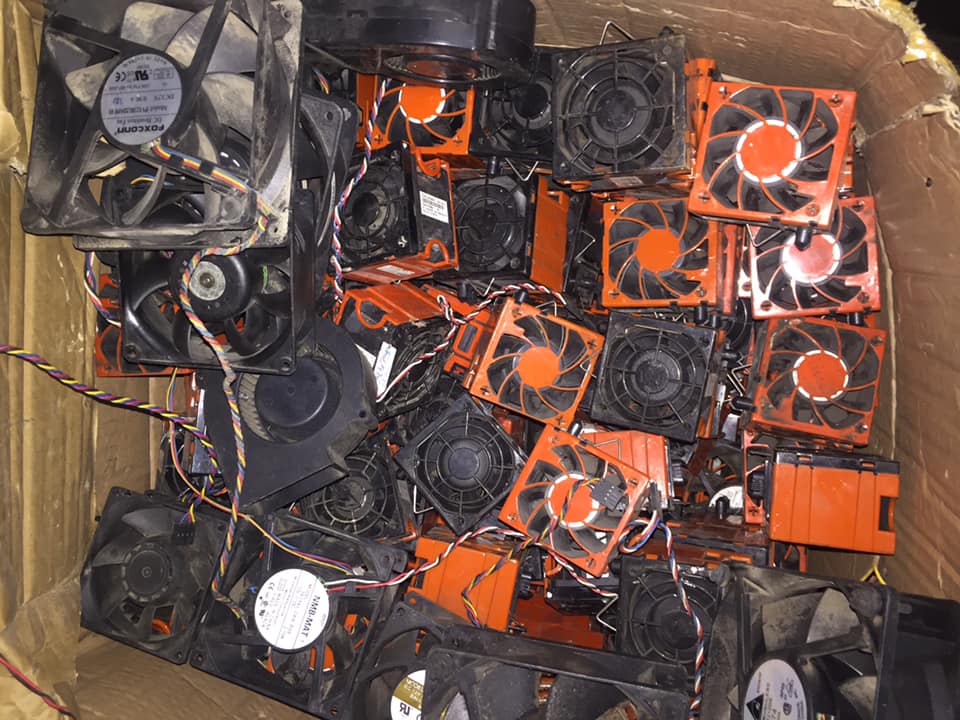 Quạt Fan tản nhiệt Ốc Sên Siêu tốc 12V