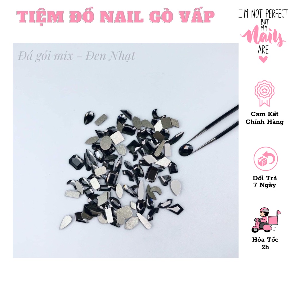 Đá Khối Nail Mix 100 Viên
