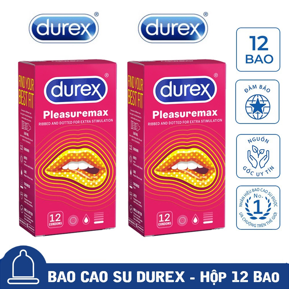 [Che tên] Bao cao su Durex nam chính hãng Invisible Extra Thin cực siêu mỏng