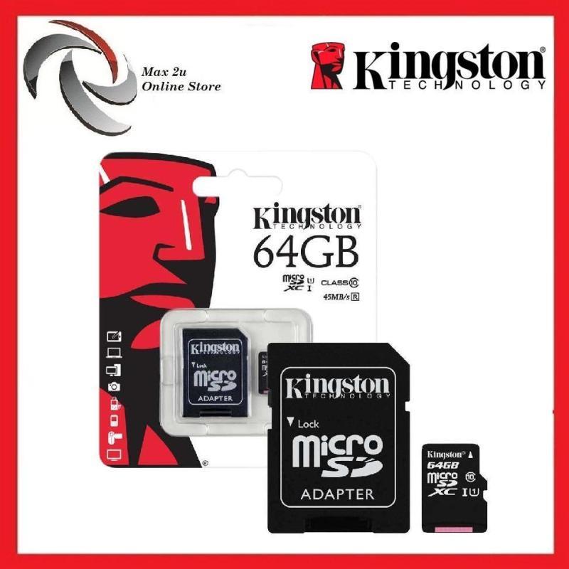 Thẻ nhớ kingston Micro SD 64G ( Hàng Chính Hãng ) Bảo Hành 36th