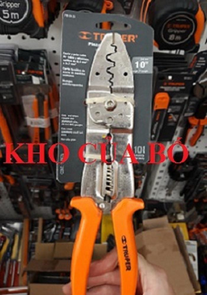 Kềm bấm cốt 10in/250mm truper - 17358