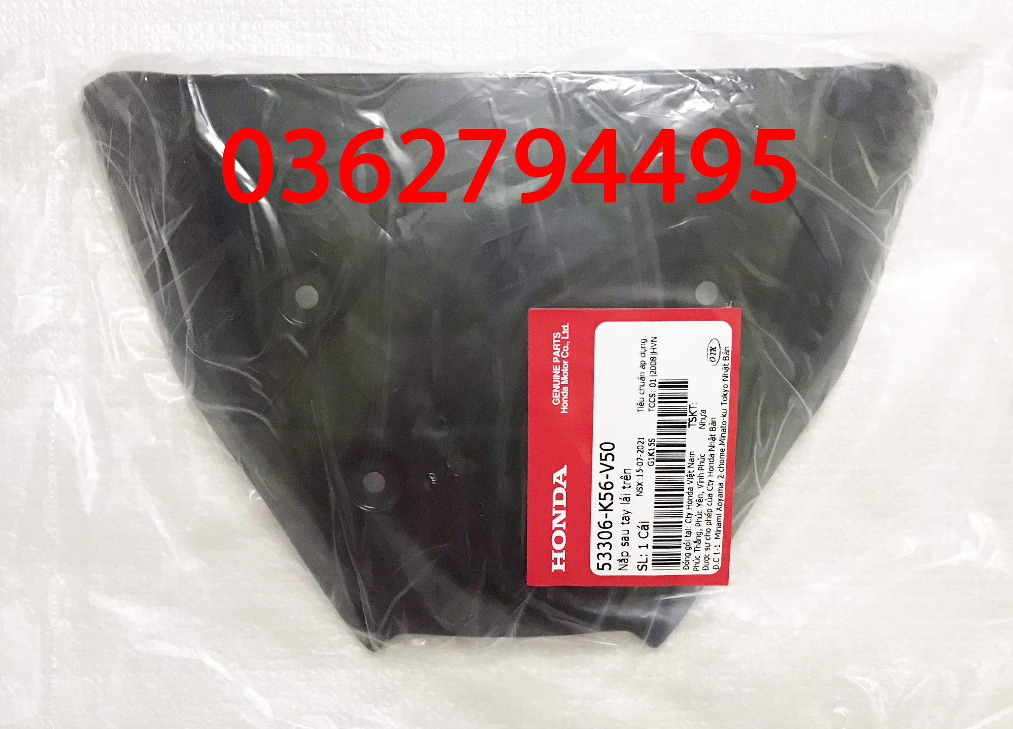 [Bán lẻ từng món] Nhựa nhám Honda Winner X (hàng zin chính hãng)