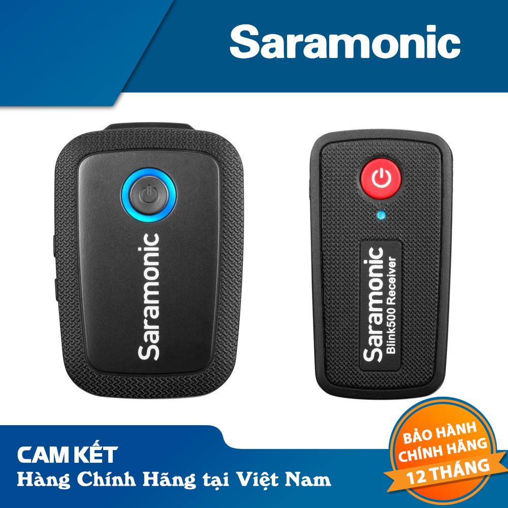 Micro thu âm không dây Saramonic Blink 500 B1 (1 transmitter, 1 receiver) - FS111