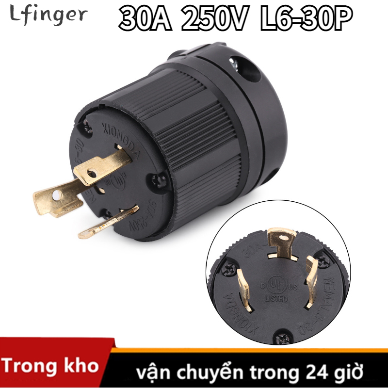 30A 250V Plug Connector Twist Lock Electrical Plug Plug Home for Generator