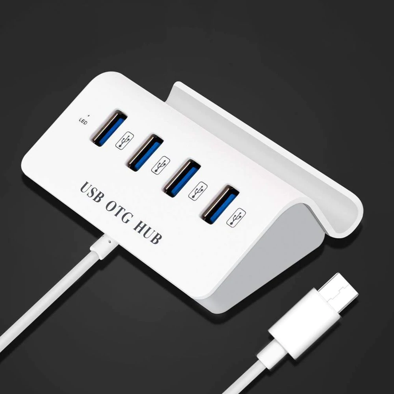 Hub usb Type-C ra 4 cổng USB 3.0 Kiêm USB OTG chất lượng cao