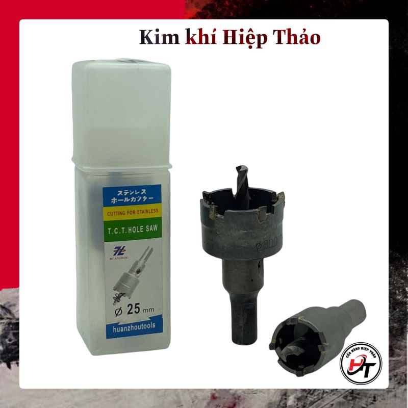 Mũi khoét sắt lỗ tròn khoan khoét gỗ 15 – 35 mm mks-t-1535