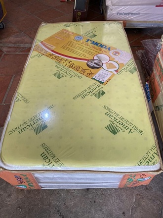 Nệm cao su non American gấp 3 1,2m x 2m x 20cm