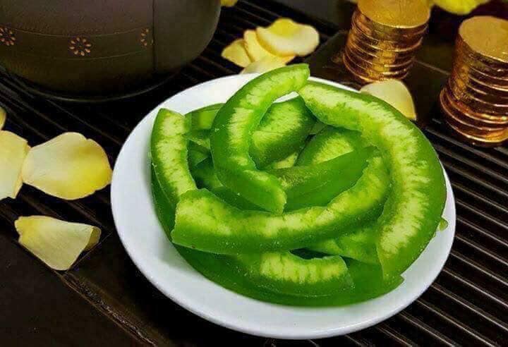Mứt vỏ bưởi sấy dẻo Thái Lan 500g- mứt tết