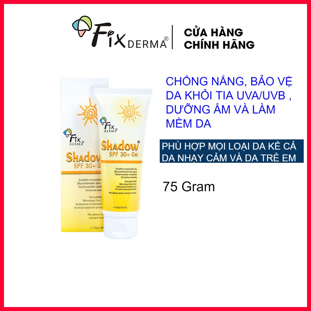 [HÀNG NHẬP KHẨU] Kem Chống Nắng Fixderma Shadow Cream