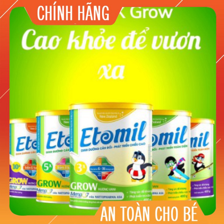 [Date 7.2025] SỮA BỘT ETOMIL 5X GROW LON 700G