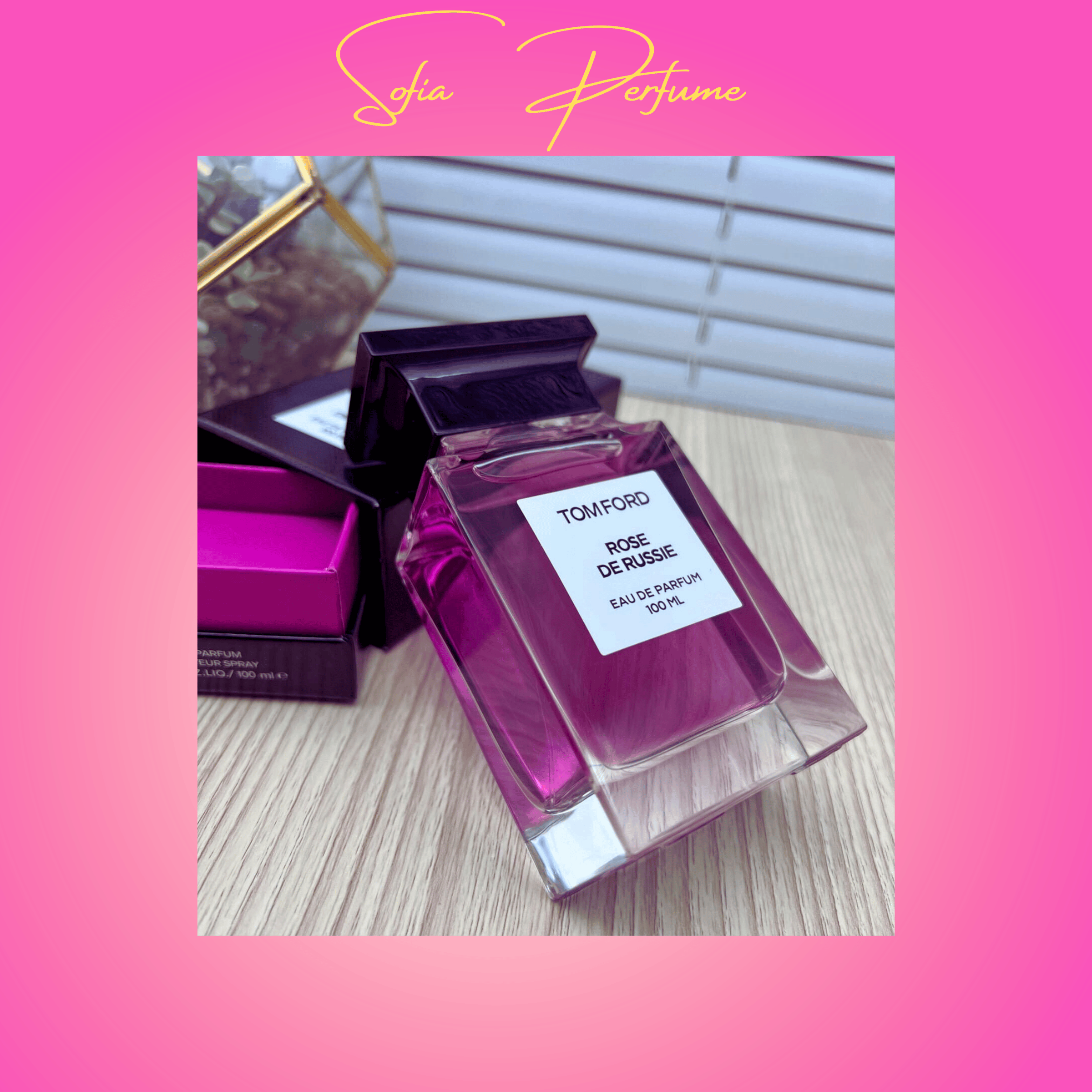 Mẫu nước hoa Tom Ford Rose De Russie 10ml