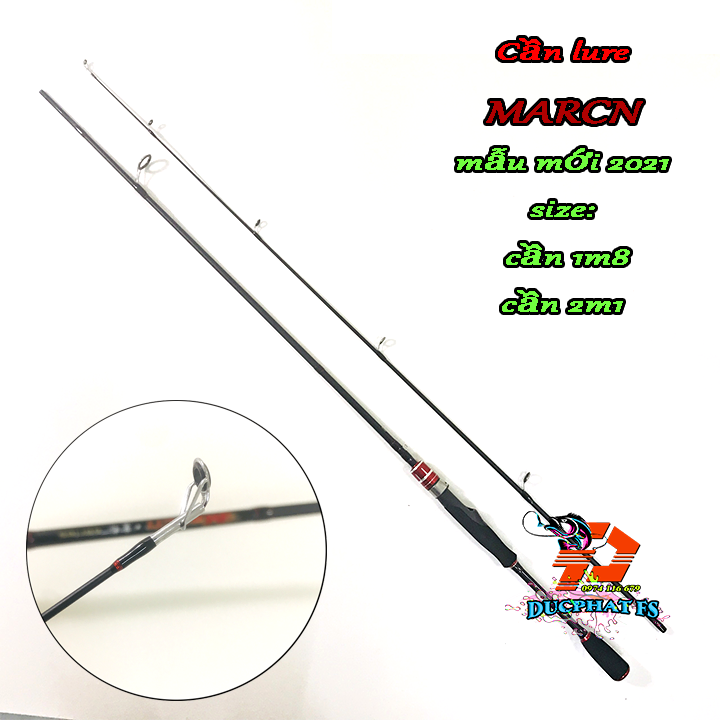 Cần lure máy đứng máy ngang MARCN 1m8 - 2m1