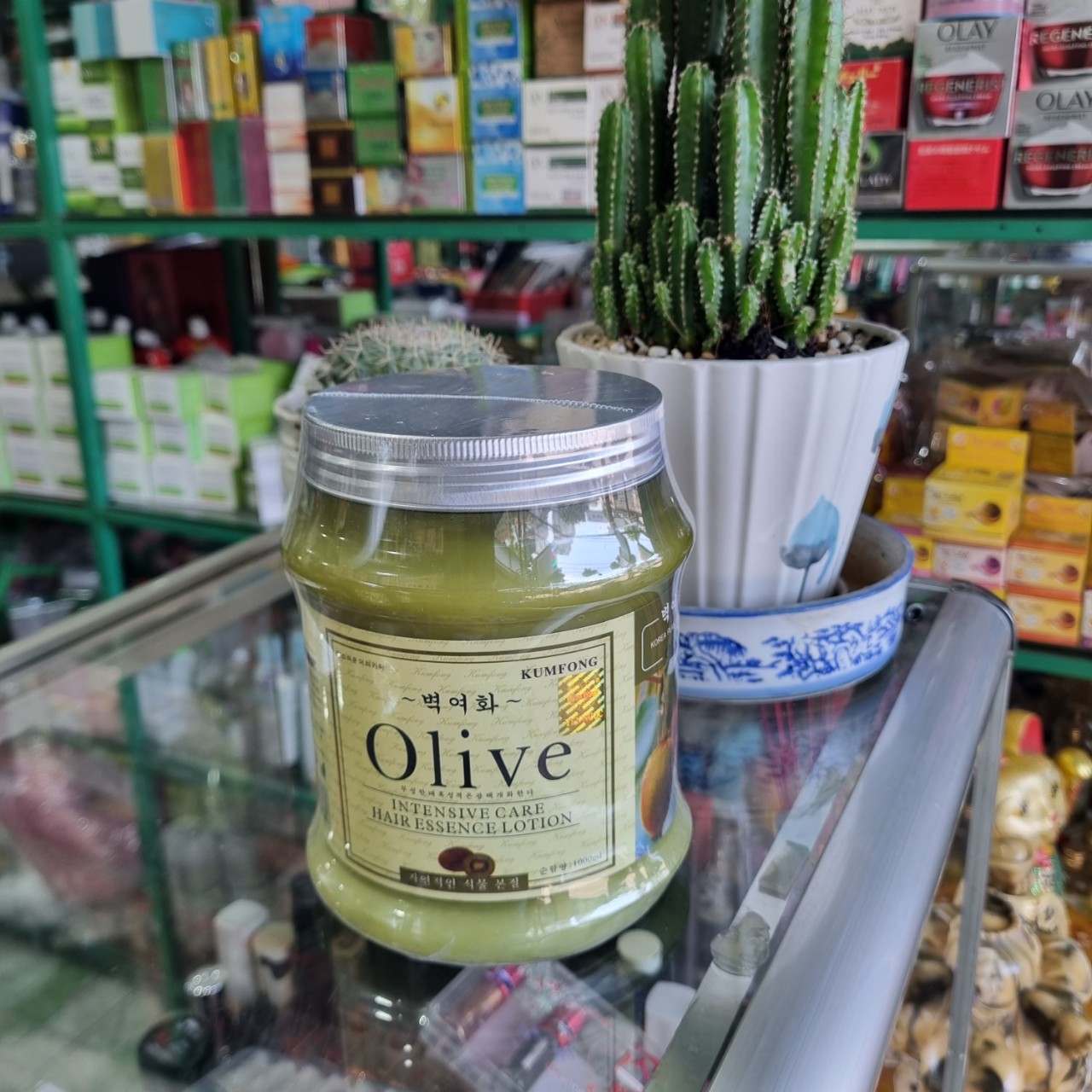 HẤP DẦU OLIVE MỀM MƯỢT NẮP THIẾT 1000ML