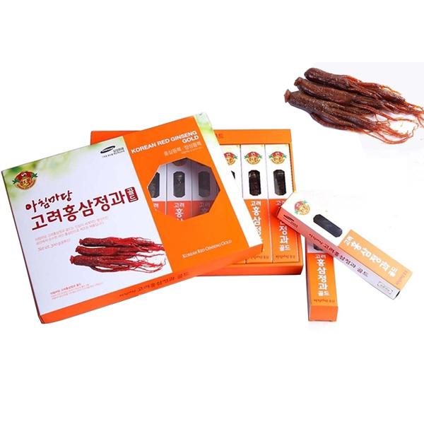 Sâm Củ Tẩm Mật Ong Hàn Quốc Achimmadang Red Ginseng 300g (8 củ)