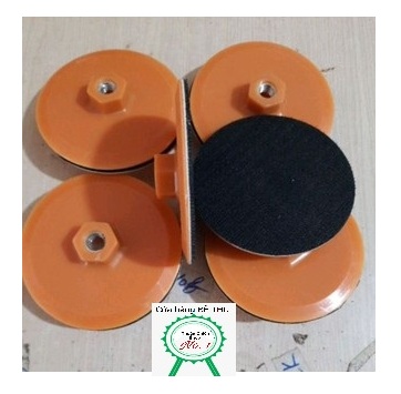 Đế chà nhám 10cm; 12,5cm - lỗ ren ốc 10mm
