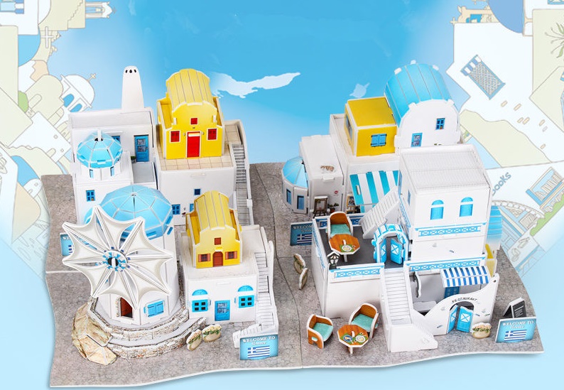 Mô hình giấy 3D CubicFun - Greece Style