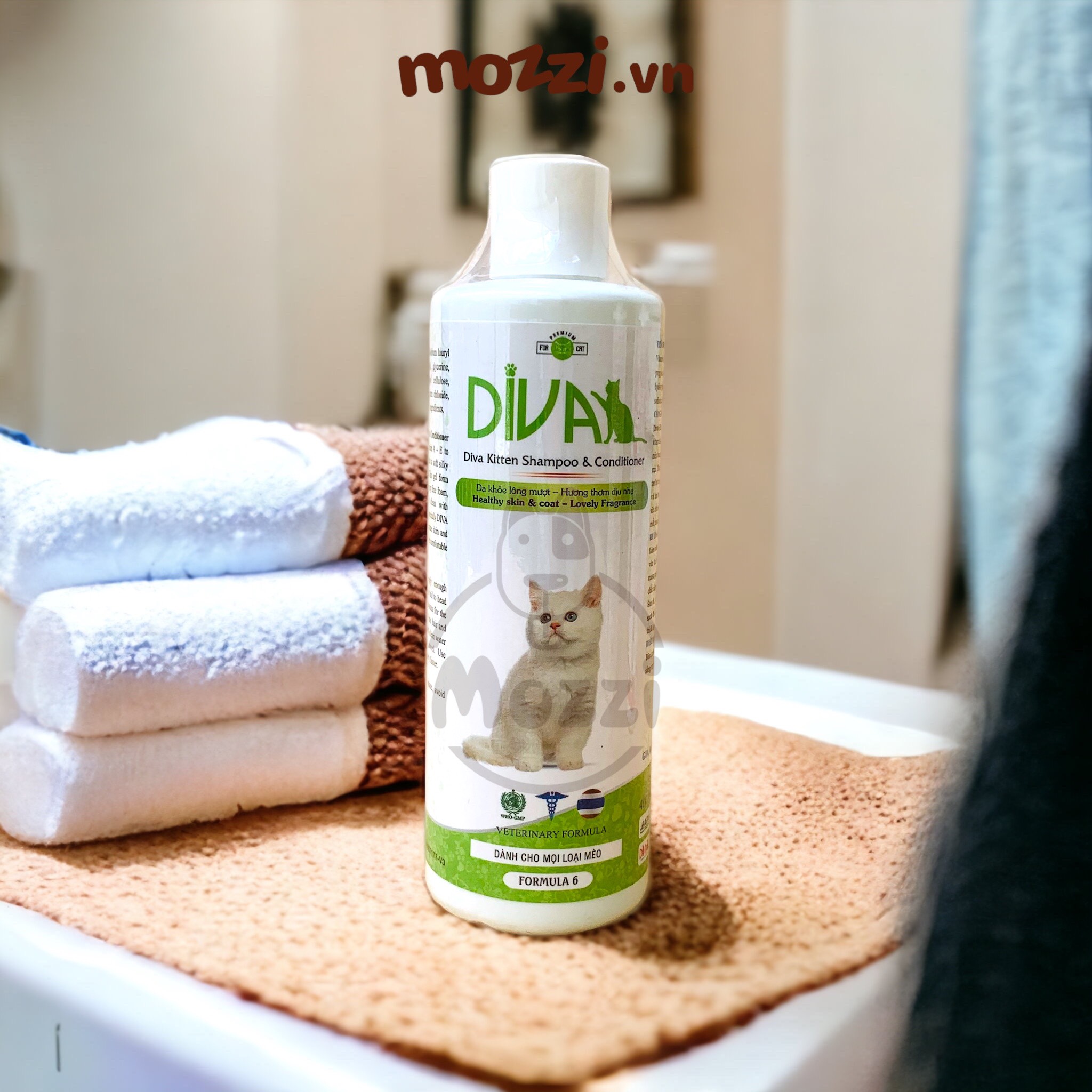 Sữa tắm Diva Chai 400ml cho chó mèo