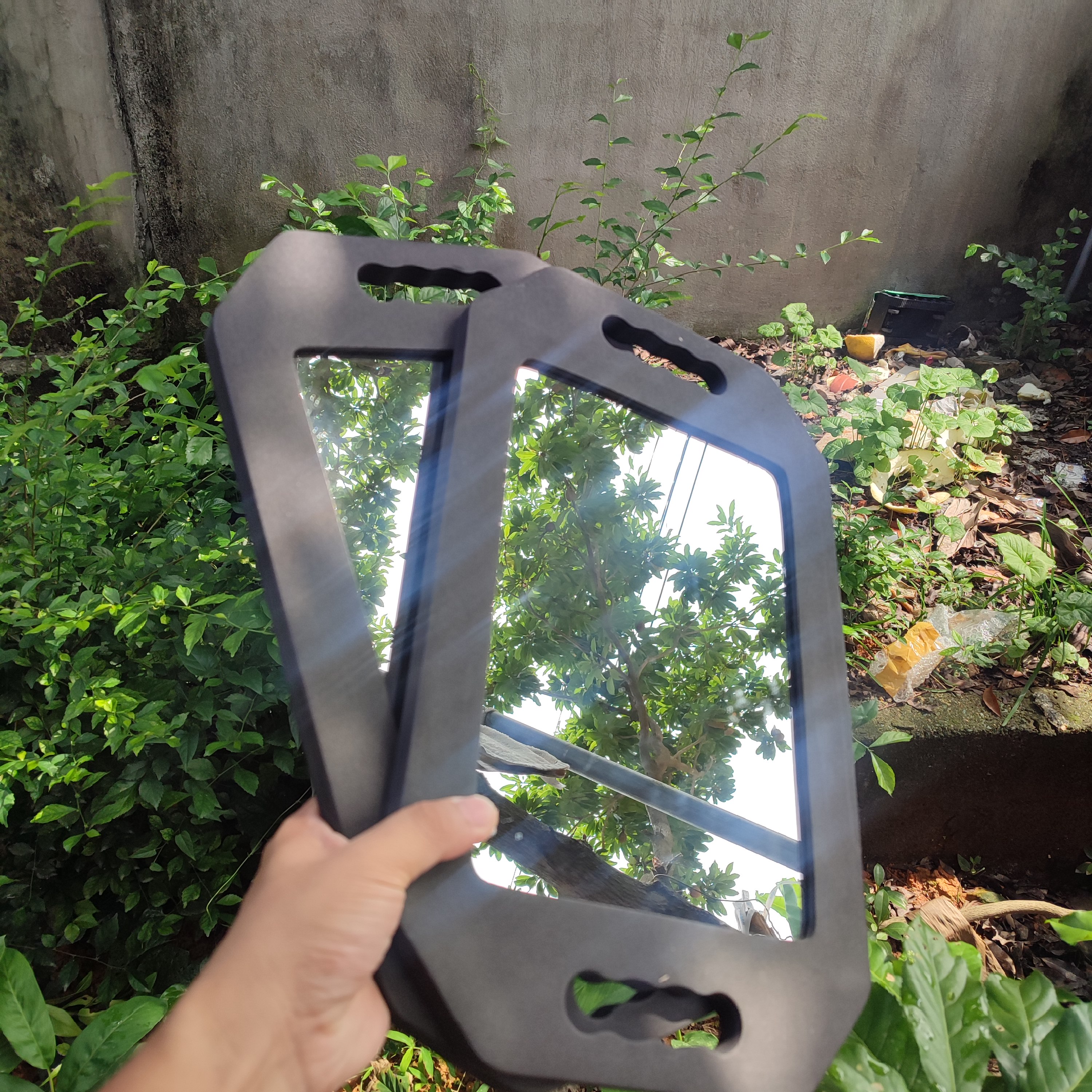 Gương soi gáy một mặt cho thợ cắt tóc