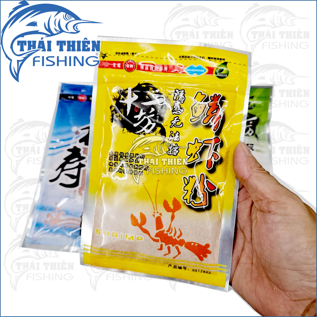 Mồi Đông Lạnh Câu Rô Phi GW Vị Tanh, Tôm, Gan