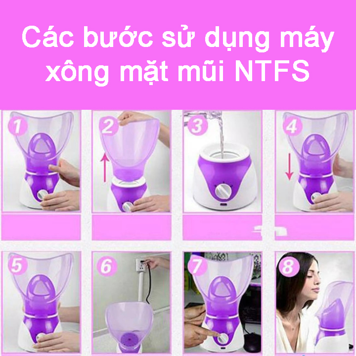 Máy Xông Hơi Mặt Mũi NTFS