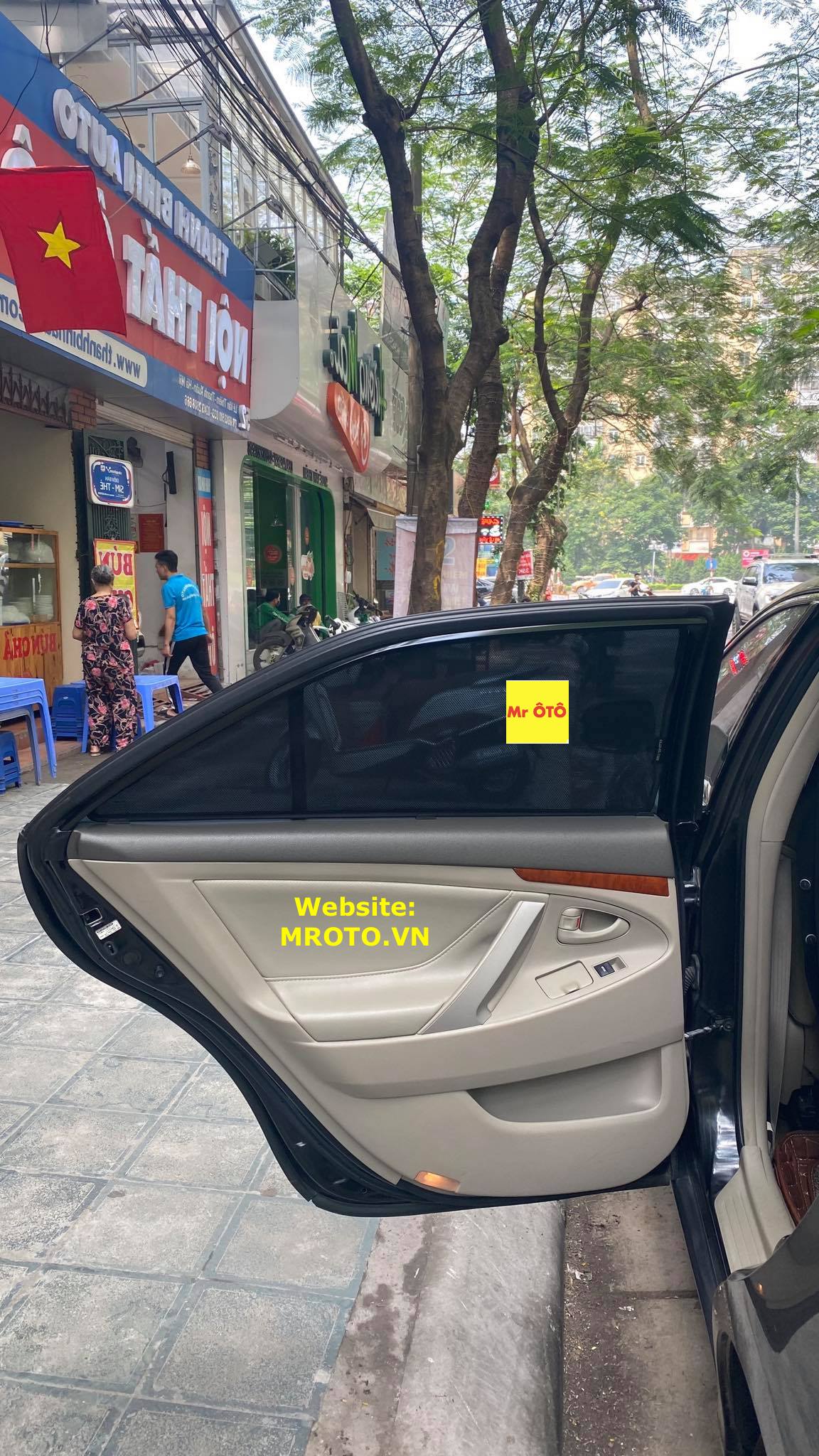 Rèm che nắng xe toyota camry 2009-2013 hàng loại 1 mr.ôtô -bảo hành 2 năm