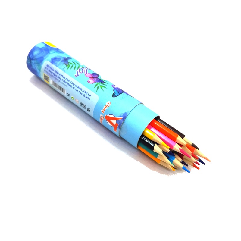 Lon Bút Chì Màu Nước Lon 18 Màu Gstar Wp-18