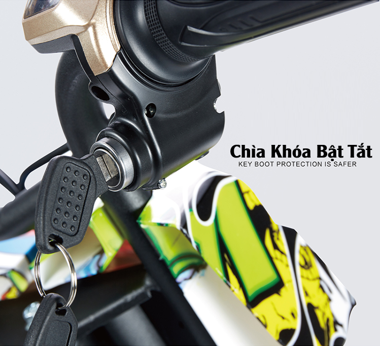 Xe điện 3 bánh trẻ em - Drift Scooter 36V (Tay Ga)