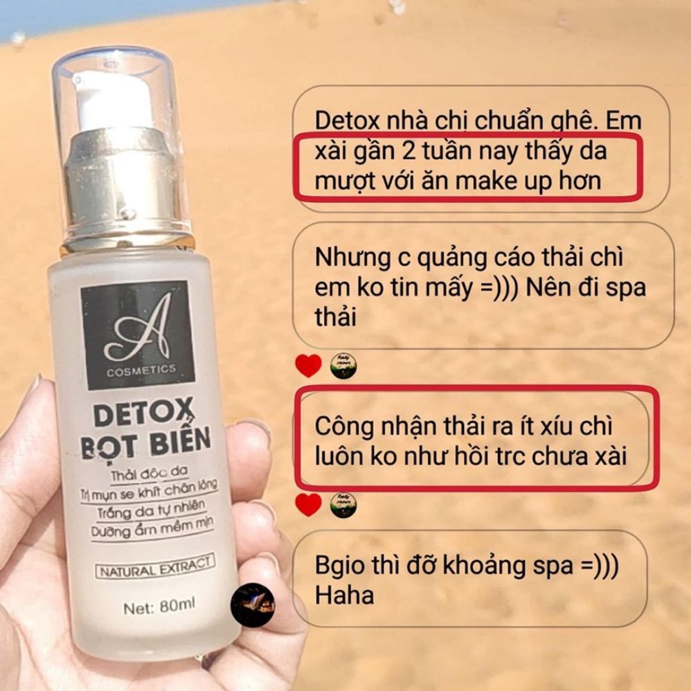 DETOX bọt biển thải độc da