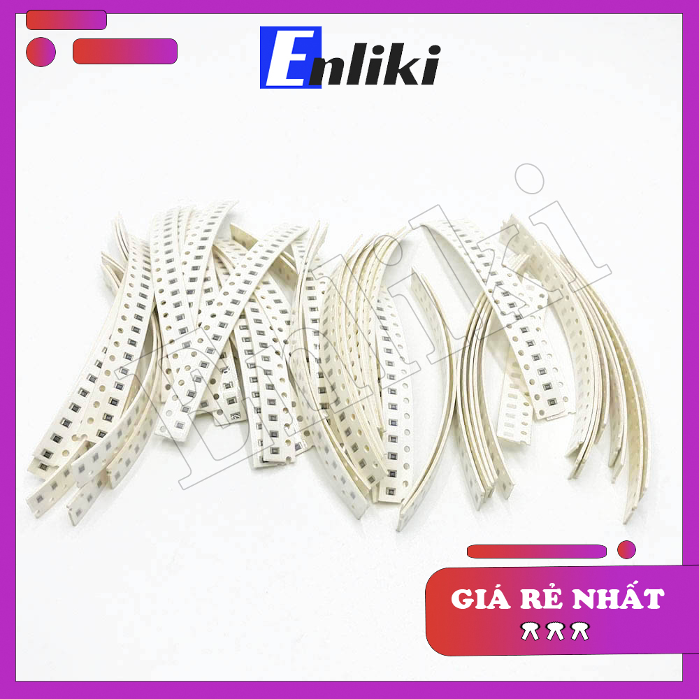 COMBO 50 loại điện trở dán SMD 0603 1% (1000 chiếc)