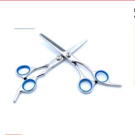 Bộ 2 Kéo cắt và tỉa tóc VS SASSON (tai xanh)