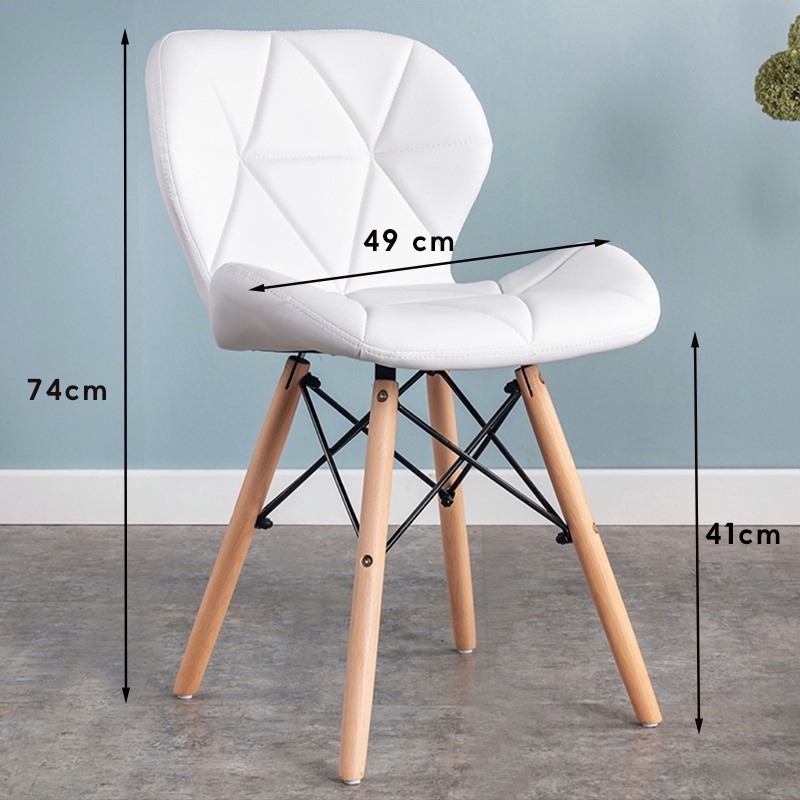 Ghế EAMES đệm cách điệu, Ghế cánh bướm (HÀNG XUẤT KHẨU 100%)