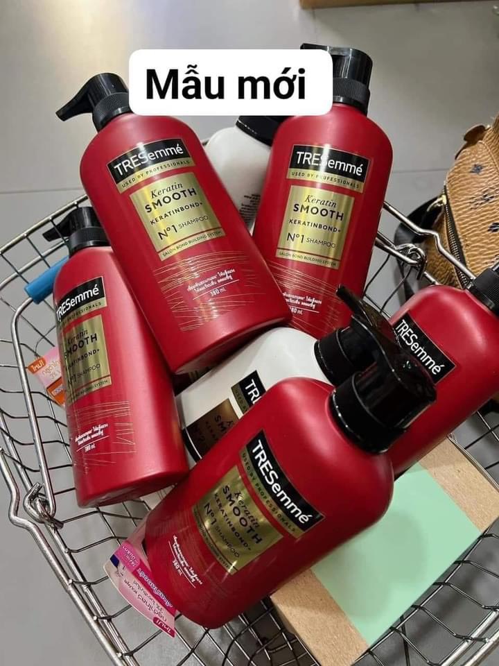 [HCM]DẦU GỘI TRESEMME ĐỎ THÁI LAN 370ML