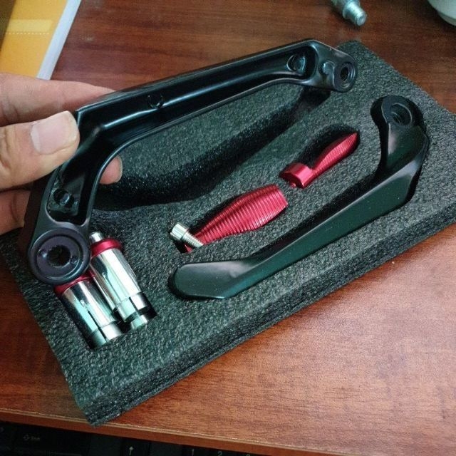 GÙ BẢO VỆ TAY THẮNG NHÔM CNC ( GÚA 1 ĐÔI)