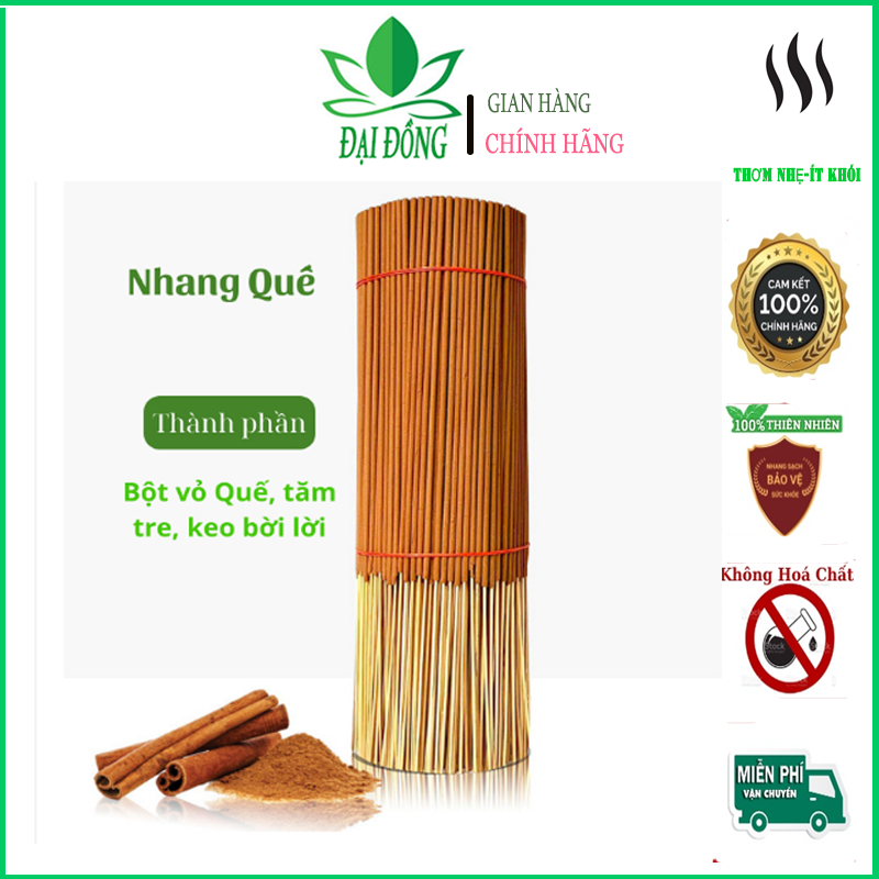 Nhang quế sạch tự nhiên Bó 370 nén
