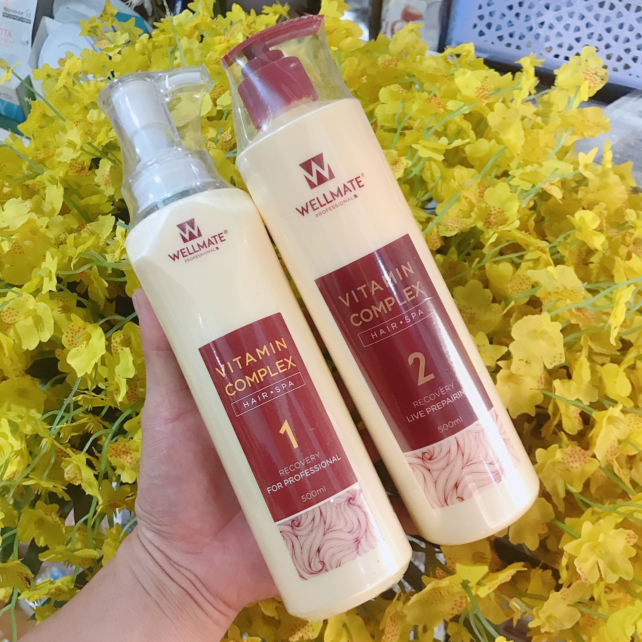 Dầu Xả Phục Hồi Collagen Wellmate – Vitamin Complex chai số 2