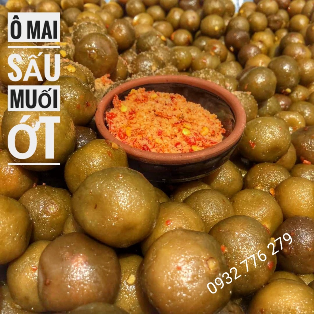 500G Sấu ngâm Giòn Cay ngon - ăn vặt siêu ngon