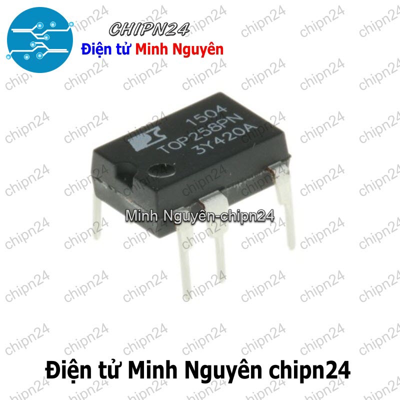 [1 con] (DIP) IC TOP258PN DIP-7 (TOP258 TOP258P TOP 258) - HH006312
