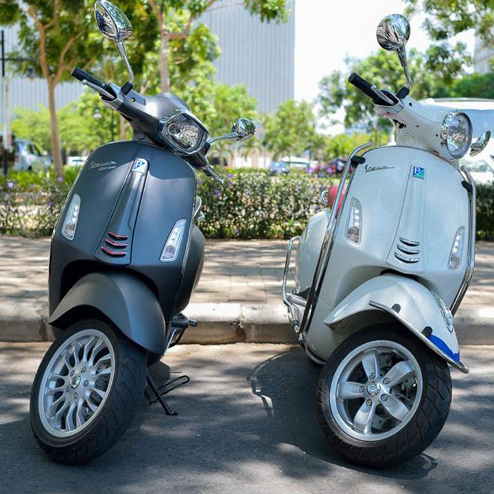 Bạc Càng gắn cho xe Vespa LX
