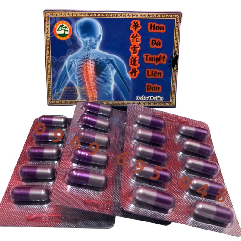 Hoa đà tuyết liên đơn 30 viên - giảm g.out, phong thấp, đau xương, phong thấp viê.m khớp